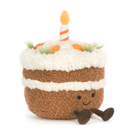 Jellycat 胡蘿蔔蛋糕毛絨玩具15厘米
