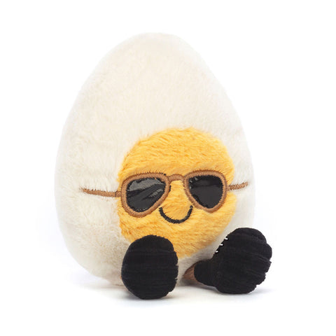 Jellycat 太陽眼鏡雞蛋公仔