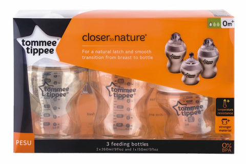Tommee Tippee 香港 Closer to Nature PESU 奶瓶套裝 PESU Set