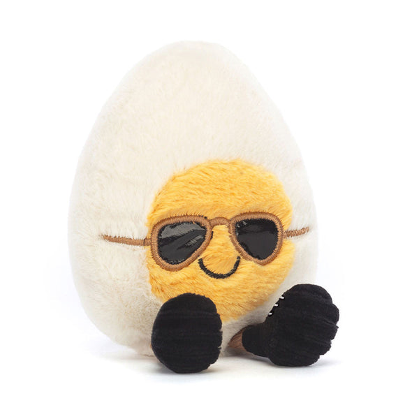 Jellycat 太陽眼鏡雞蛋公仔