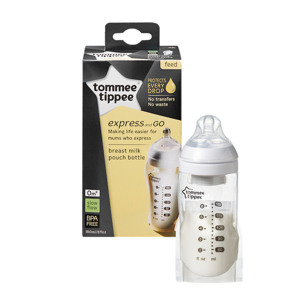 Tommee Tippee 香港 Express and Go儲奶袋托Breast Milk Pouch Bottle