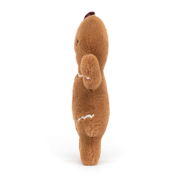 Jellycat 快樂薑餅人红宝石中碼